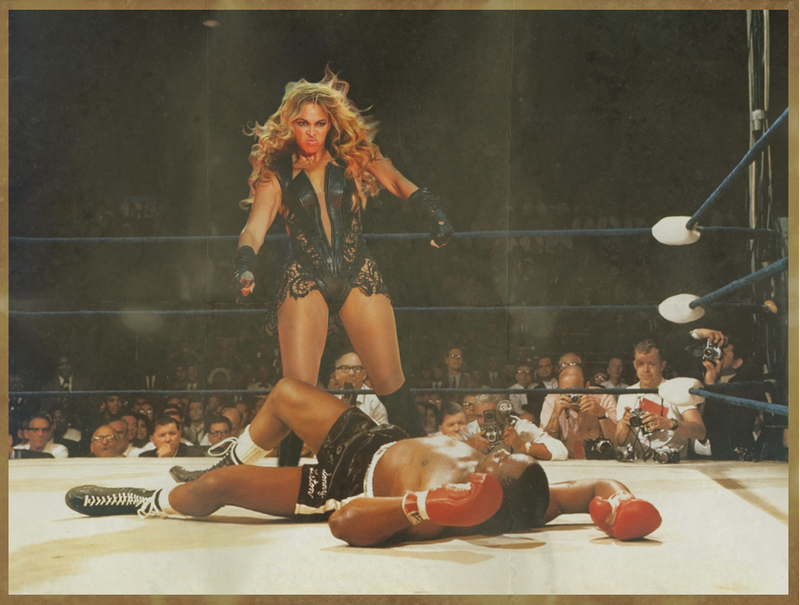 Illustration for article titled Roundup: The Best Beyoncé Photoshop Contest Submissions
